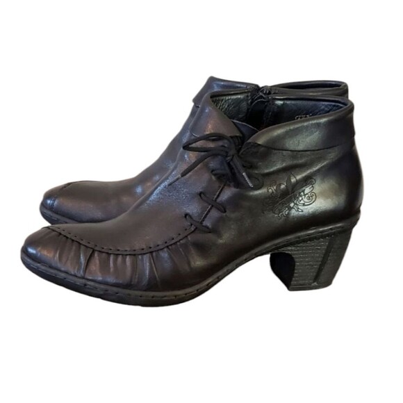 Rieker's Women's Anti Stress Rebecca Black  Bootie Size 40 - Picture 1 of 11